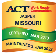 Workready badge representing Jasper, Missouri